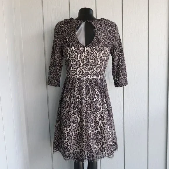Eliza J Lace 3/4 sleeve Dress - Picture 2 of 14